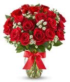 Luxury Red Roses - One Dozen